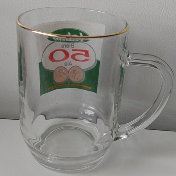 COPY - Vintage Labatt Biere 50 Ale Glass Mug - Picture 4 of 6